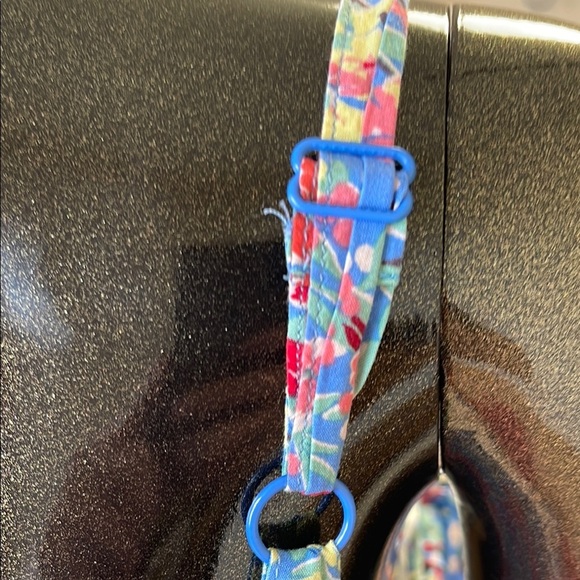 Blue Asymmetrical Smocked Sundress with ruffle - Picture 6 of 9